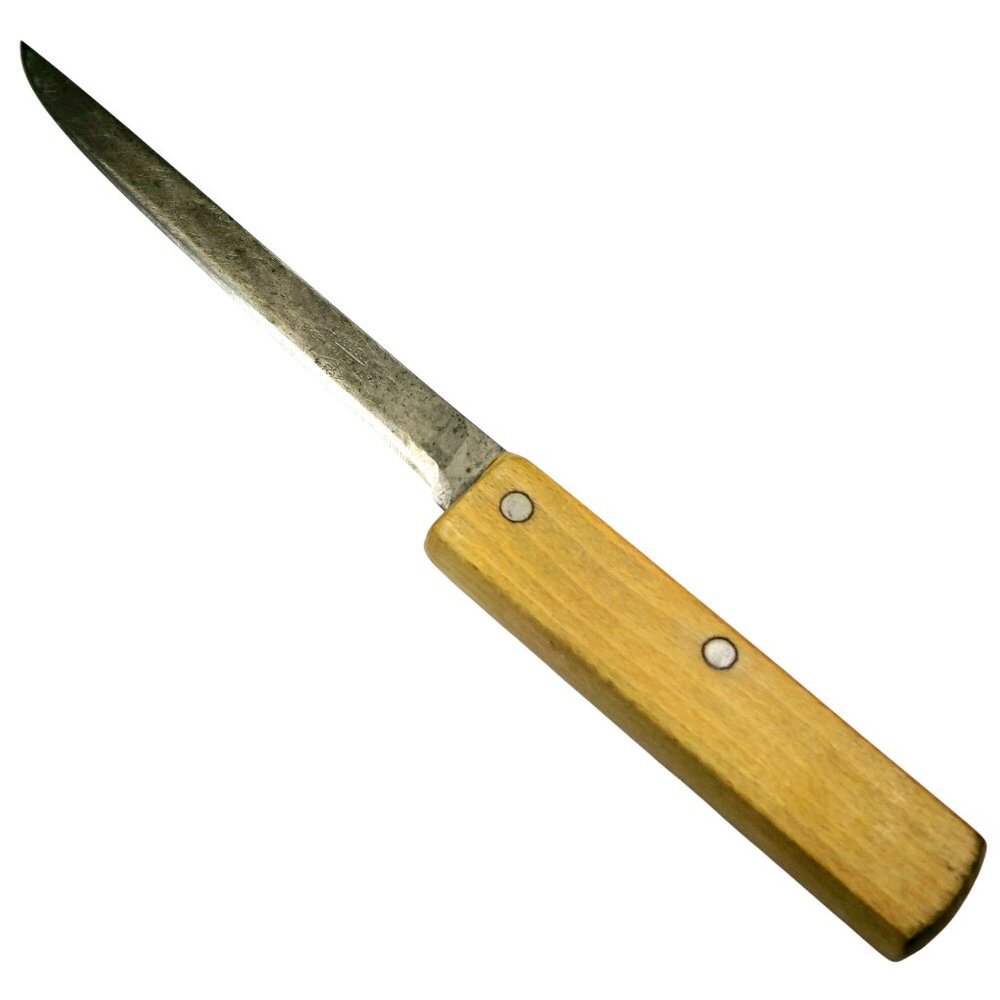 Vintage Russell Green River Works Boning Knife, 6" Blade, Mid-Century Cutlery